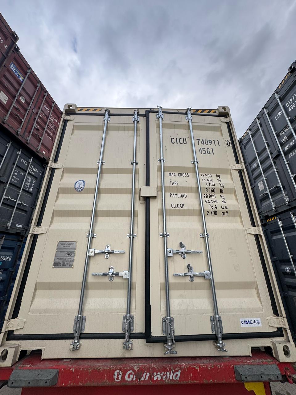 Морской контейнер CICU7409110